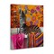 Stupell Industries Zebra Bath with Colorful Towel Canvas, design by Momart